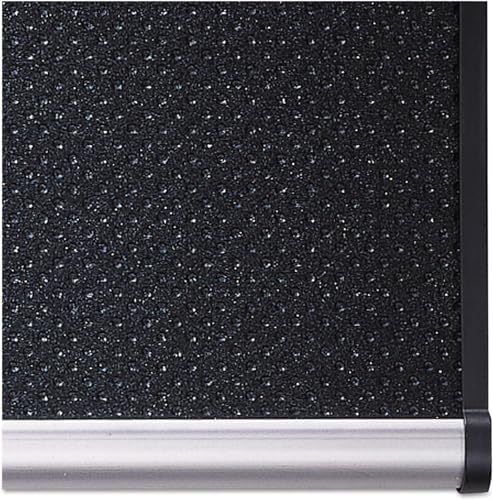 Quartet Bulletin Board, 3' x 2', Embossed, Hi-Density Foam, Aluminum ...