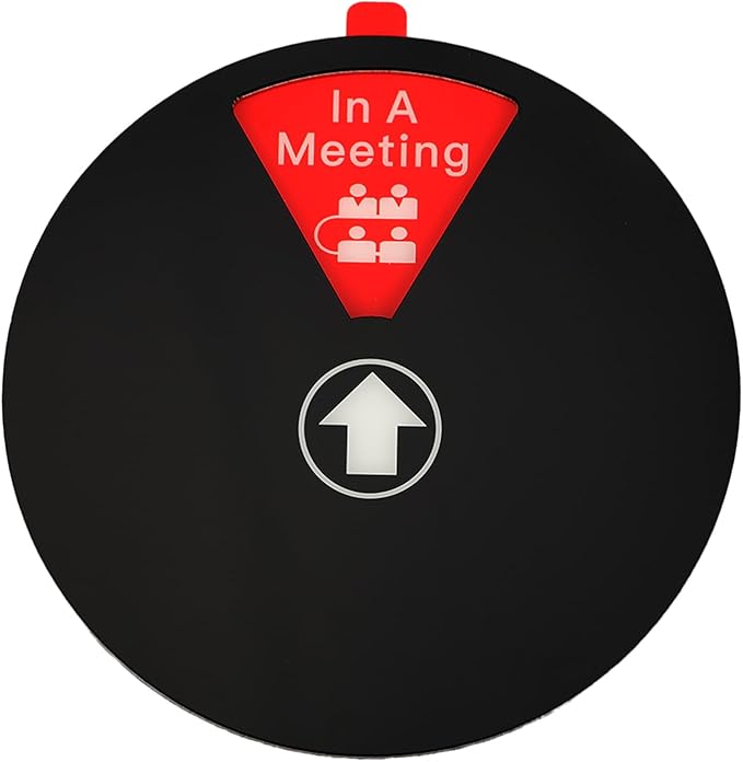 Ryetvok Office Door Sign, 6-In-1 Rotating Status Indicator Door Decor - Image 7