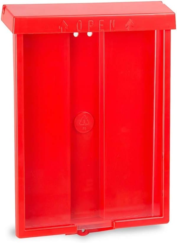 SOURCEONE.ORG Outdoor Real Estate Style Brochure Holder Color Variety White by SOURCEONEDISPLAYS
