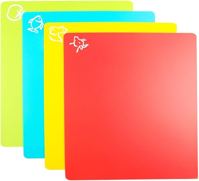 Flexible Cutting Board mats, Plastic Cutting Boards by Kimmoker