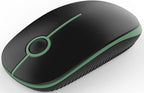 VssoPlor Wireless Mouse, 2.4G Slim Portable Computer Laptop Mouse by VssoPlorWirelesskeyboardMouse