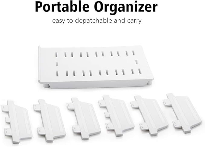 UDOLI Adjustable Universal Cell Phone Dock Stand Holder, Tablet Organizer Multi - Image 5