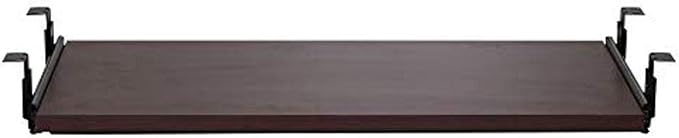 Lorell Mahogany Laminate Keyboard Tray by Lorell