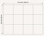 DECORITA Felt Wall Tiles | Large Cork Board Alternative | Aesthetic Felt - Image 2