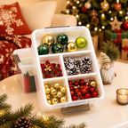 citylife 17qt clear craft organizers and storage box, view 11
