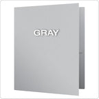 Oxford Twin-Pocket Folders, Textured Paper, Letter Size, Holds 100 Sheets - Image 3