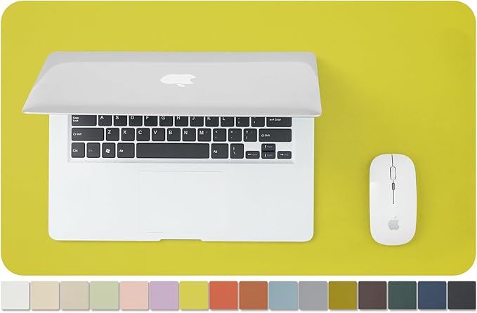 Leather Desk Mat by HOMIEAZICOZI