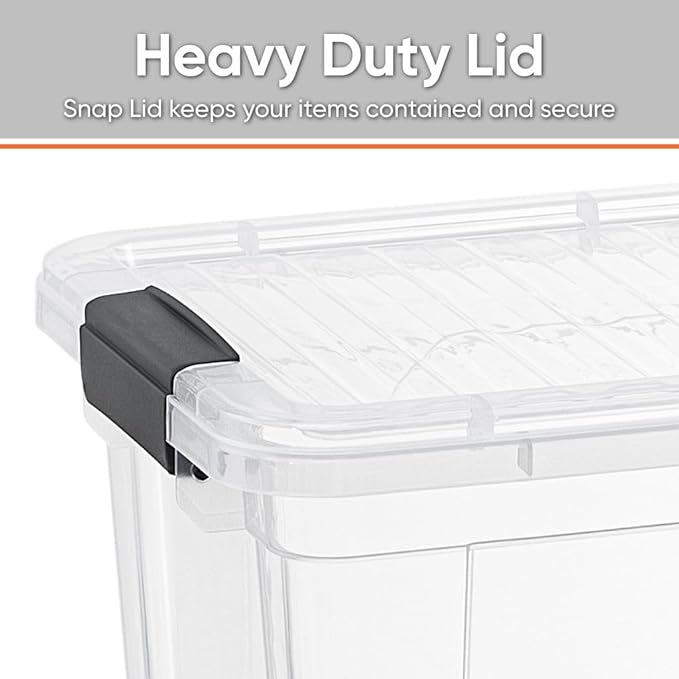 Superio Clear Storage Boxes - Image 4