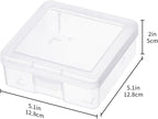 novelinks Stackable Plastic Clear Storage Box Containers - Image 3