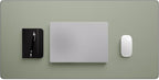 Jotsome Leather Desk Pad Mat, Non-Slip Desk Blotter Pad - Image 2