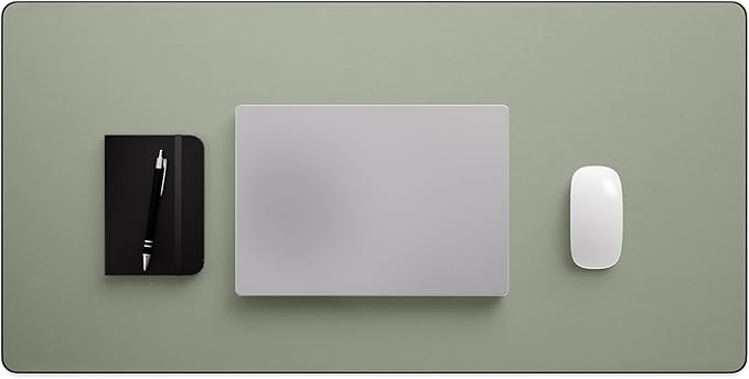 Jotsome Leather Desk Pad Mat, Non-Slip Desk Blotter Pad - Image 2