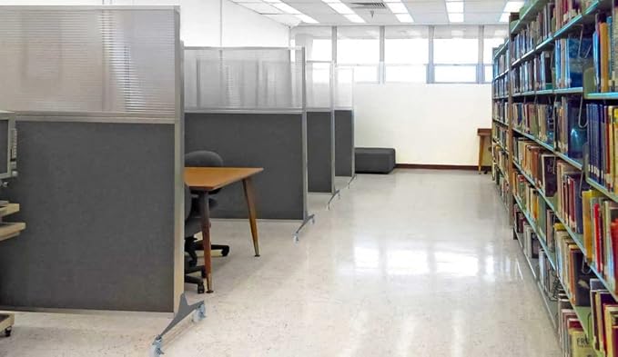 Versare Hush Screen Portable Room Divider | Workstation Wall Divider | - Image 3