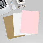 LUXPaper 8.5" x 11" Paper | Letter Size | Candy Pink | 80lb. Text | 250 Qty - Image 6