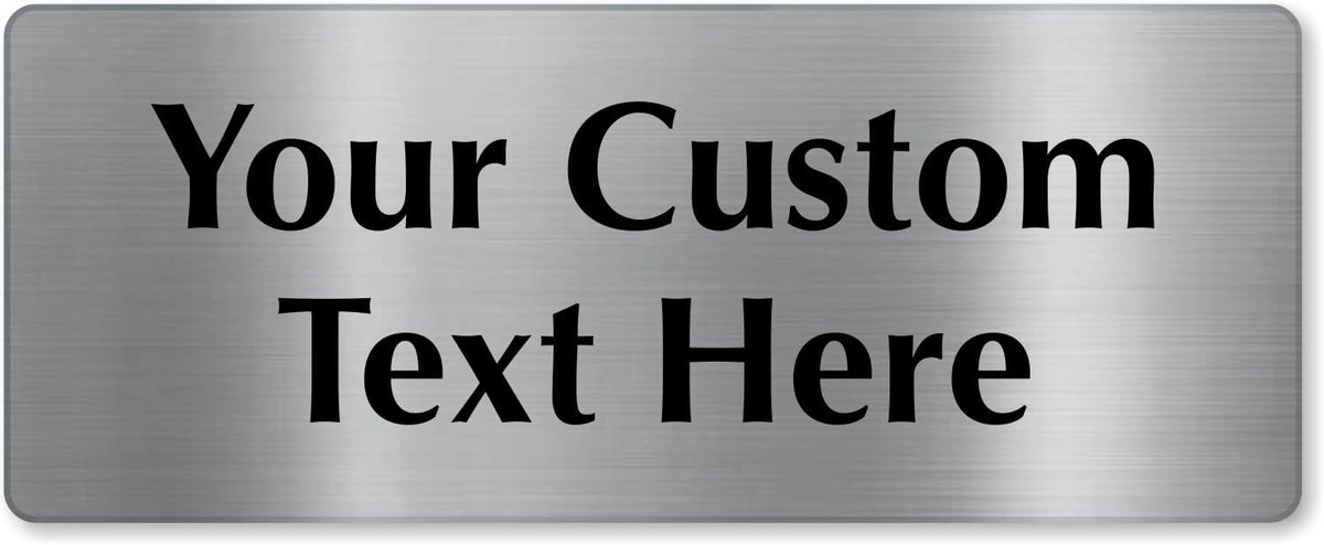 SmartSign Custom Steel Sign