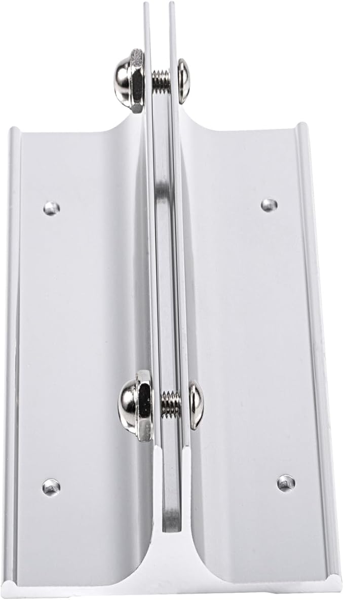 10 Pack 6" Length Aluminum Corridor Sign Holder, 1/8" Substrate, Corridor Mount - Image 3