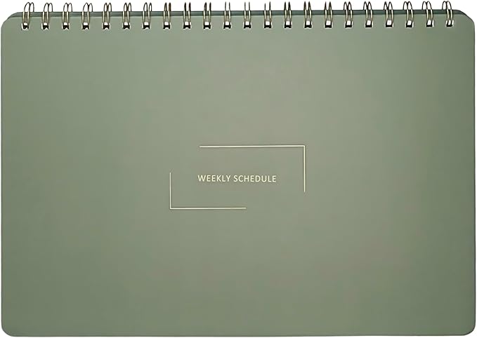 Merely Home Undated Weekly Schedule | Business Planner | 8.25” x 11.75” ADHD - Image 2