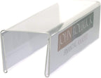 Source One Deluxe Clear Acrylic Cubicle Sign Holder & Name Plates 3 Sizes - Image 4