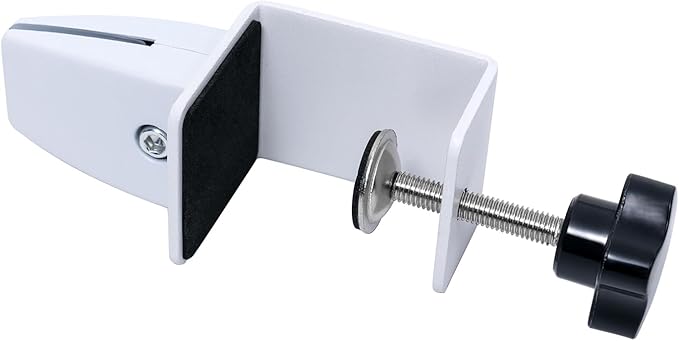 Adjustable Desk Divider Partition Clips, Sneeze Guard Support Clamps - Image 4