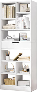 IOTXY Wooden Open Shelf Bookcase by IOTXY