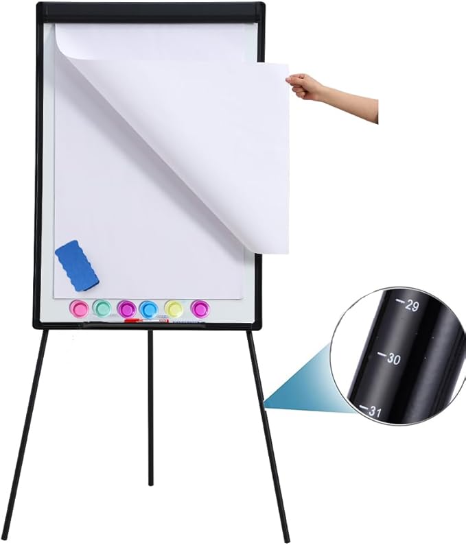DexBoard 40" x 28" Magnetic Dry Erase Easel Board by DexBoard