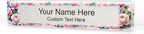 Signs ByLITA Floral Pattern Customized Nameplate | Rose Blush Personalized Full by SignsByLITA