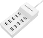 10-Port USB Wall Charger Station by SHANCAO