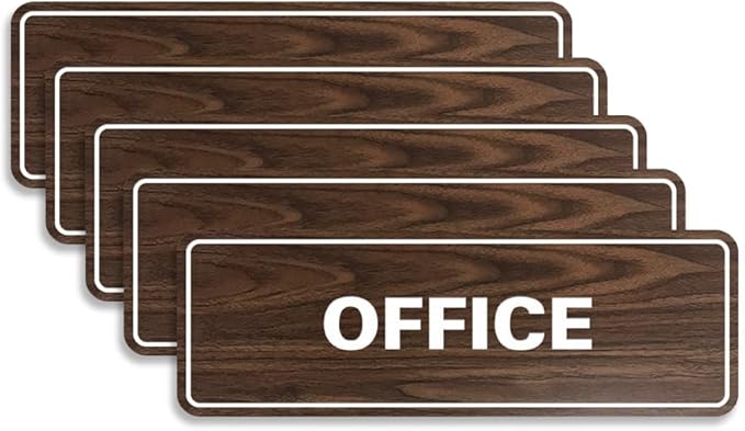 Signs ByLITA Standard Office Sign by SignsByLITA