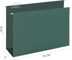 HERKKA Extra Capacity Hanging File Folders, 30 Pack Reinforced Legal Size - Image 2