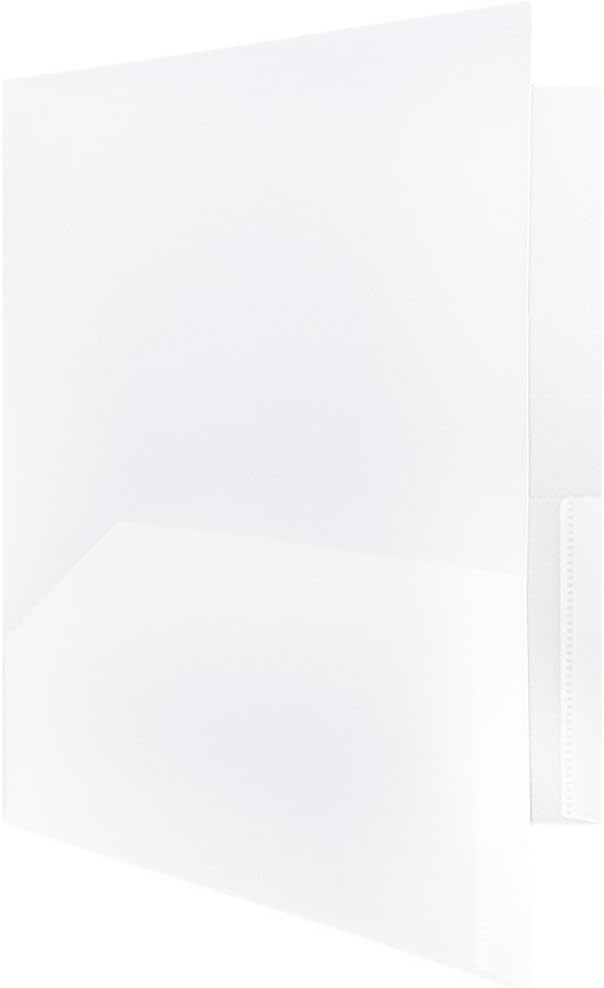 JAM PAPER Plastic Color POP Folders - Image 4