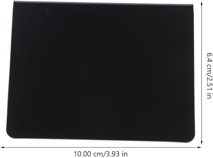 COHEALI 10pcs Mini Acrylic Desktop Message Blackboards Erasable Chalkboard Signs - Image 2