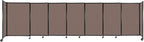 Versare Straightwall Sliding Portable Wall Partition | Freestanding Office by VERSARE