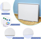 DEVELOP Large Magnetic Dry Erase White Board 60 x 36 Inches, Wall-Mounted 5' x - Image 4