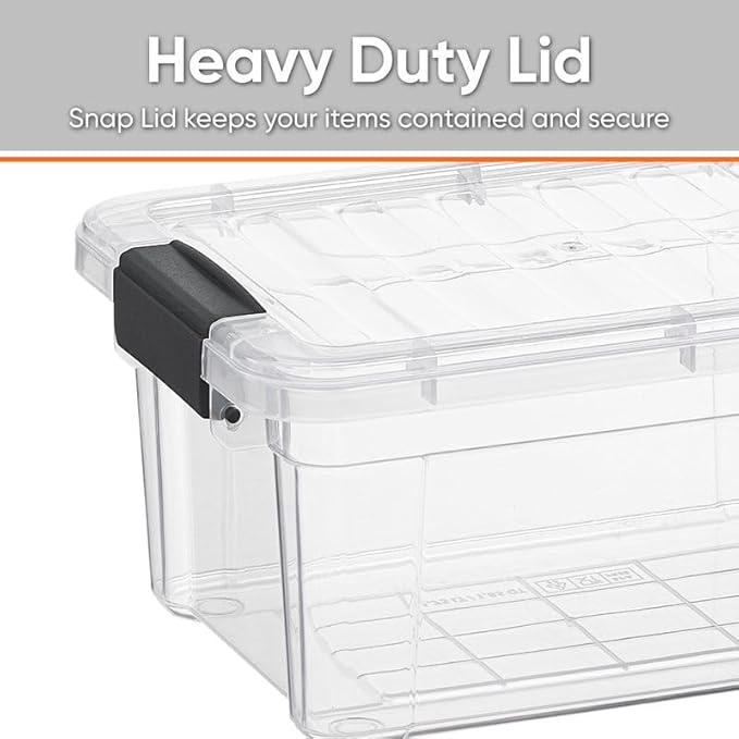 Superio Clear Storage Boxes - Image 3
