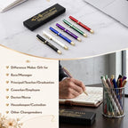 PerKoop 10 Sets Difference Maker Gifts, Appreciation Pens with Boxes | Difference Maker Gifts for Men Women, Inspirational Gifts for Boss Employee Coworker Teacher, Appreciation Party Favors