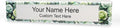 Signs ByLITA Floral Pattern Customized Nameplate | Sage Rose Personalized Full by SignsByLITA
