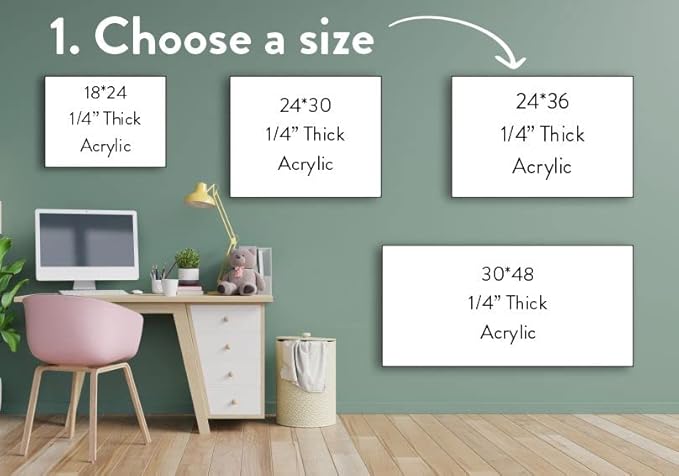 Acrylic Dry Erase Board for Wall - Image 5