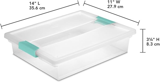 Sterilite 18-Pack Clip Box, Supplies and Office Items - Image 3