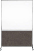 DivideWrite Mobile Whiteboard | Double Sided Dry Erase Board | Portable Office by VERSARE