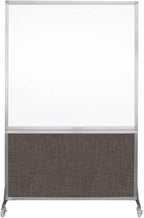 DivideWrite Mobile Whiteboard | Double Sided Dry Erase Board | Portable Office by VERSARE