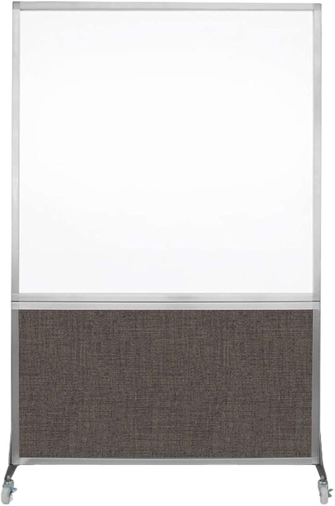 DivideWrite Mobile Whiteboard | Double Sided Dry Erase Board | Portable Office by VERSARE