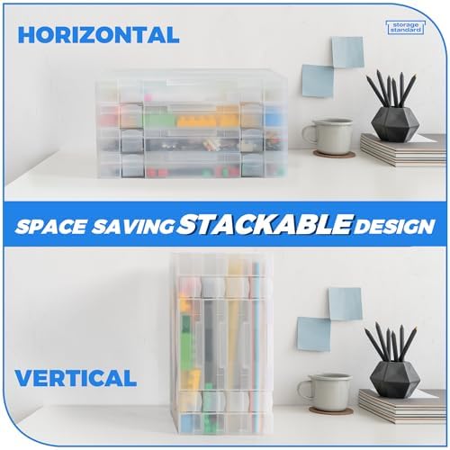 art & craft organizer storage case - semi, view 9