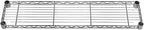 Shelving Inc. 8" d x 36" w Chrome Wire Shelving - Image 3