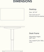 FLEXISPOT EN1 One-Piece Standing Desk - Image 6