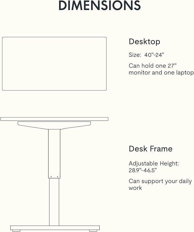 FLEXISPOT EN1 One-Piece Standing Desk - Image 6