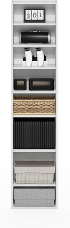 Furinno Indo DVD Shelf, 8-Tier CD Rack, Media Shelf - Image 6
