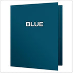 Oxford Twin-Pocket Folders, Textured Paper, Letter Size, Holds 100 Sheets - Image 3