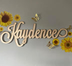 Personalized Wood Sign, Laser Cut. Select Favorite Font, Size and up to 3 Lines - Image 2