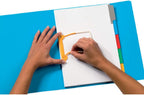 Secolor Cardboard Combi File/Jalema Clipfile - Buff