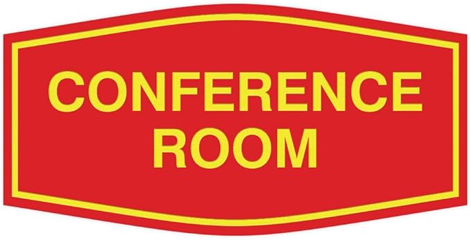 Fancy Conference Room Sign by All+Quality