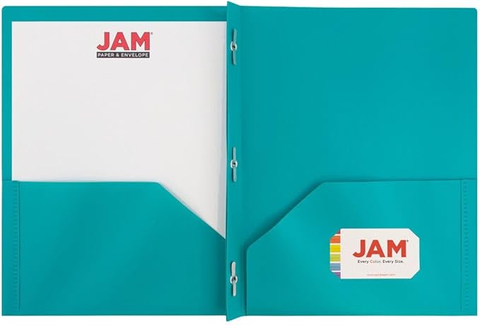 JAM PAPER Plastic Color Pop Folders - Image 5